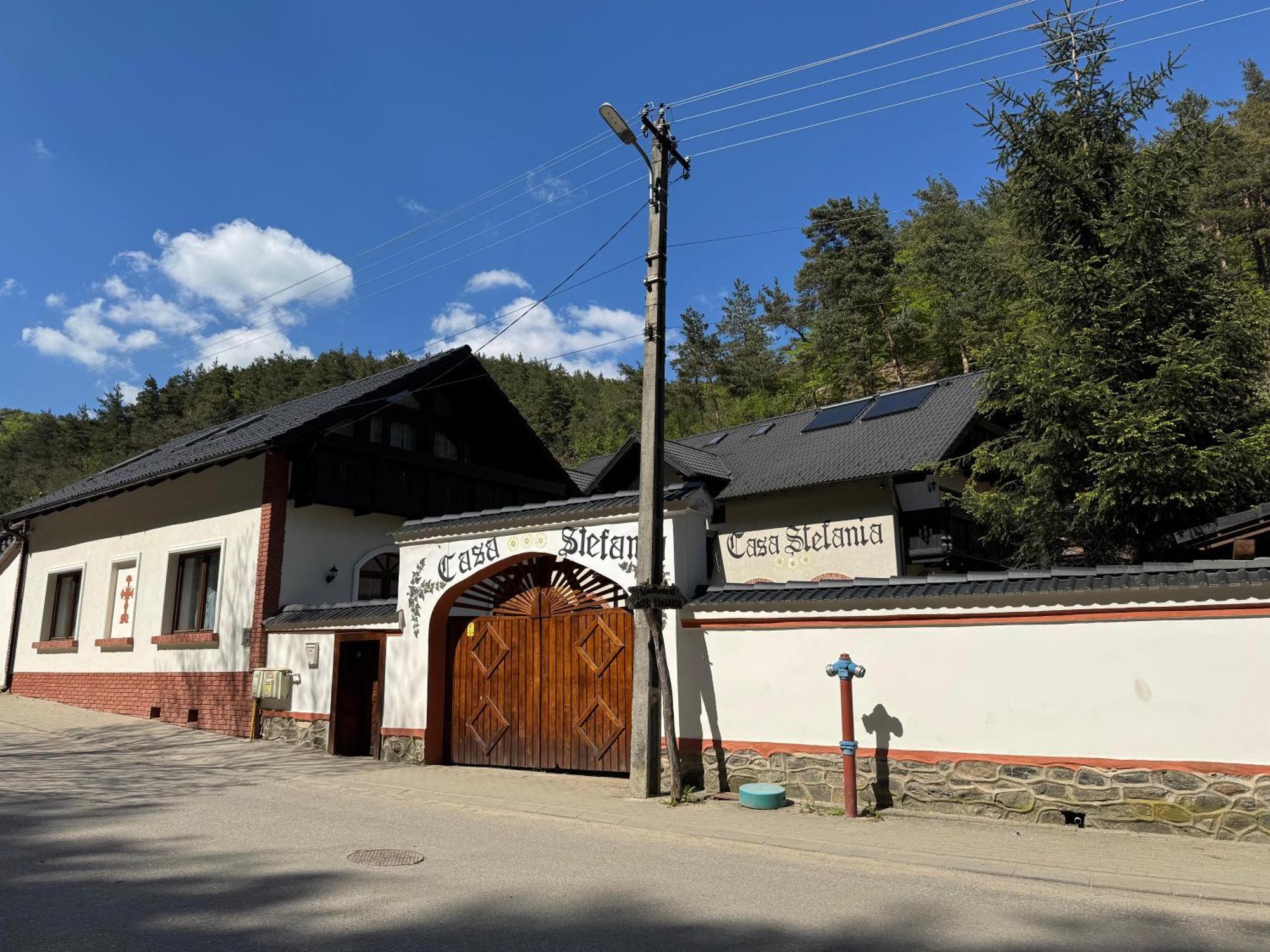 Casa Stefania Hotel Tălmaciu Buitenkant foto