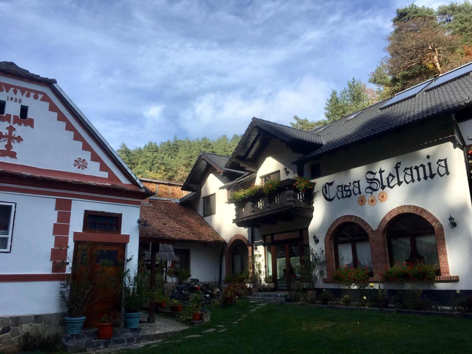 Casa Stefania Hotel Tălmaciu Buitenkant foto