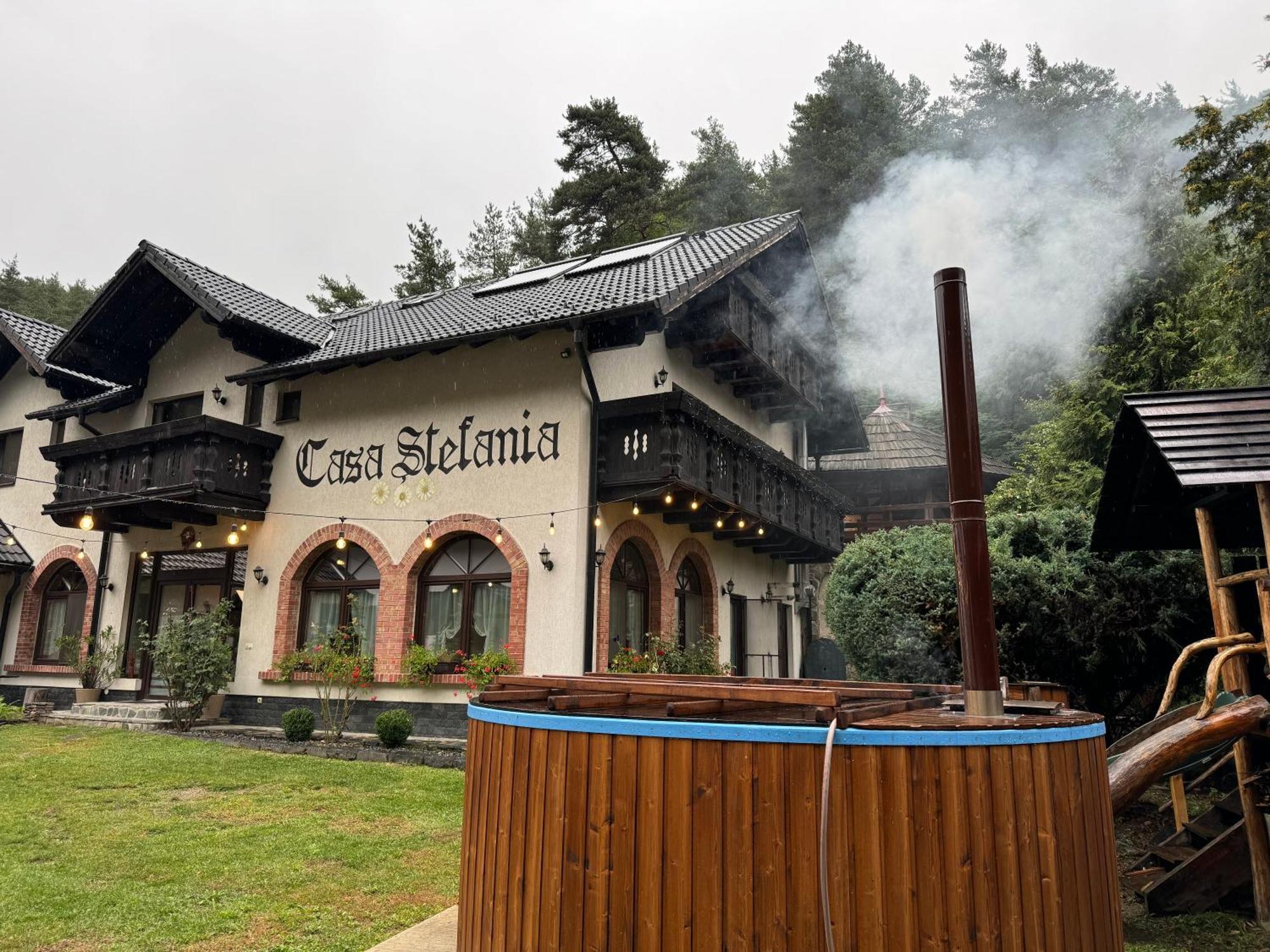 Casa Stefania Hotel Tălmaciu Buitenkant foto